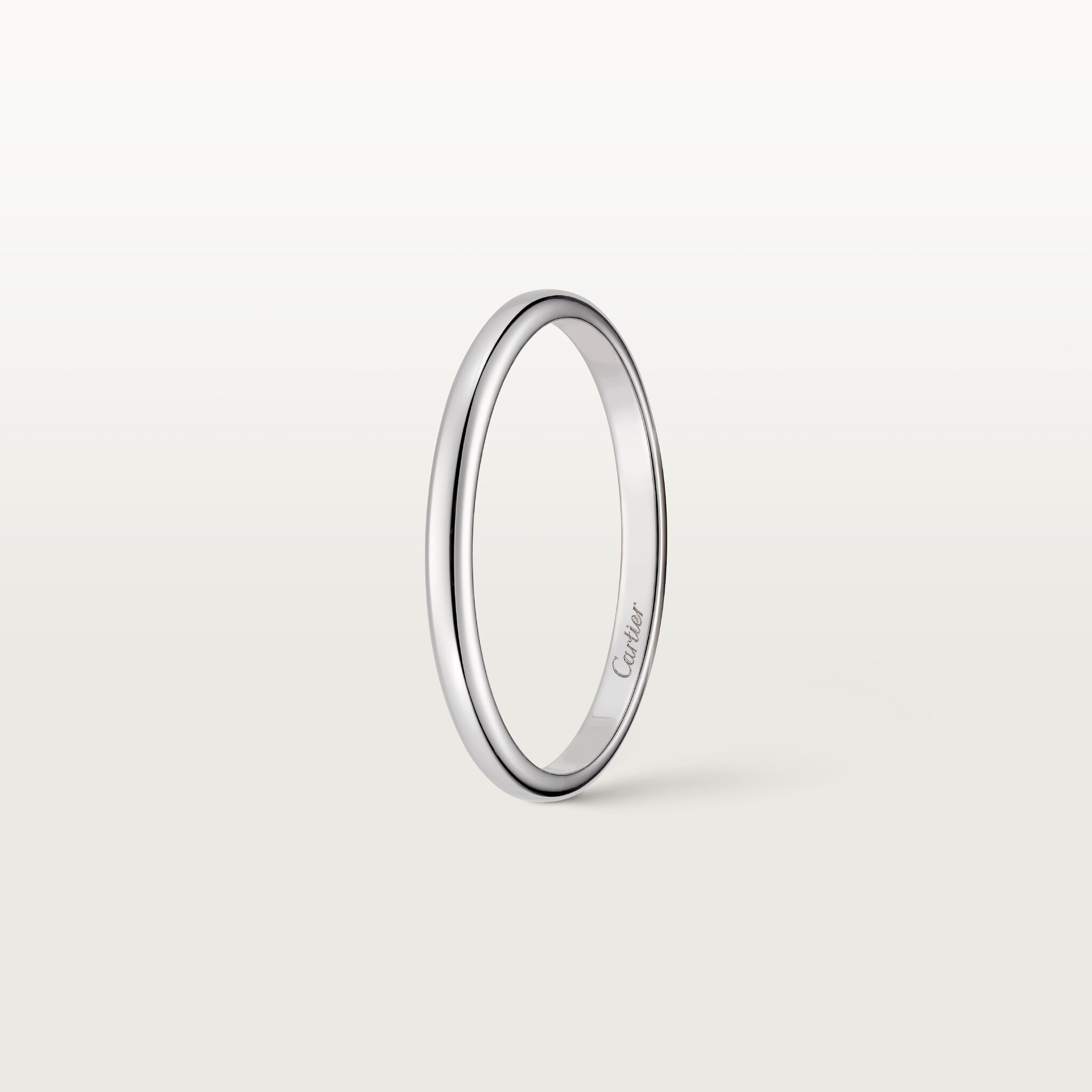 1895 wedding band, 2 mm width