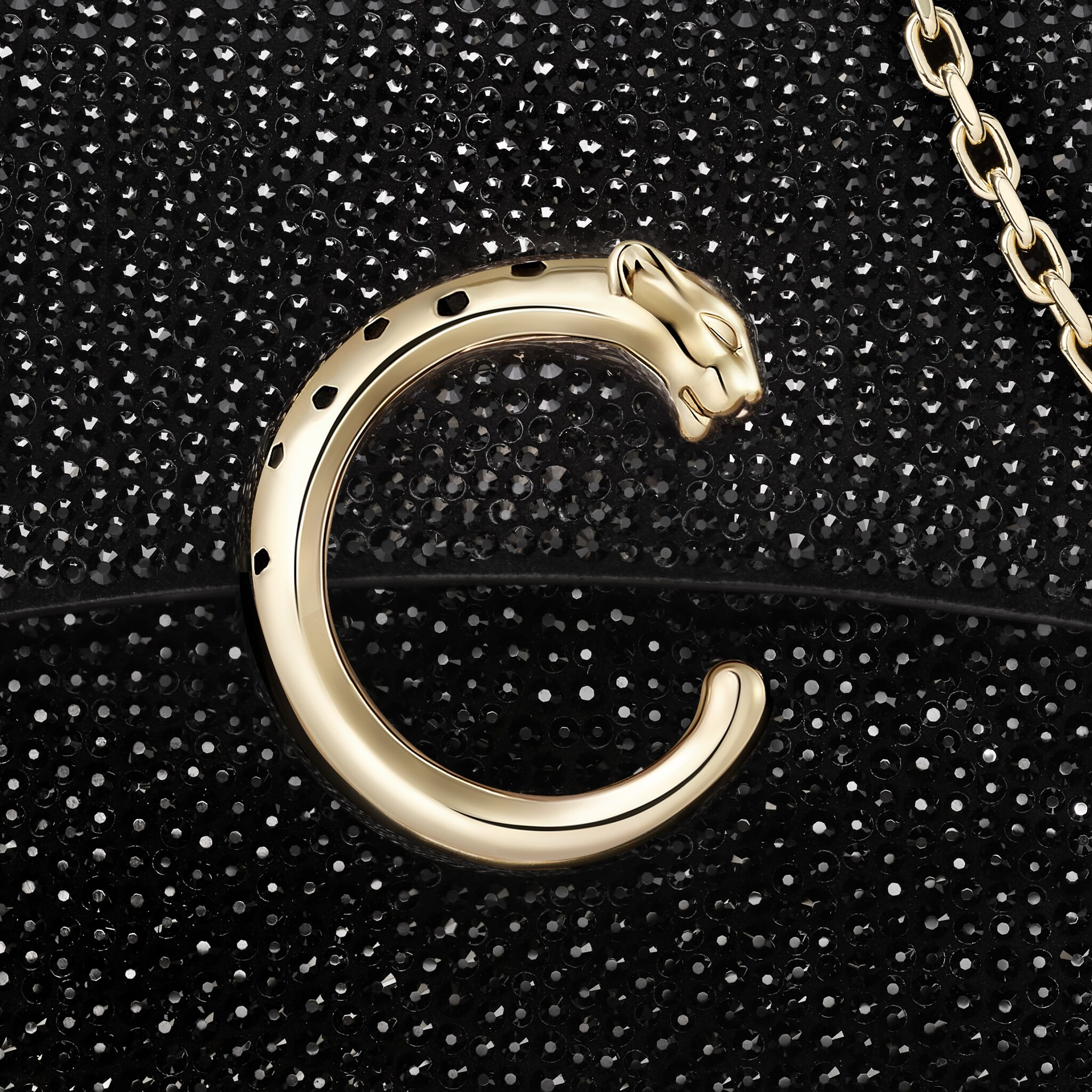 Mini model chain bag, Panth&egrave;re C de Cartier, image 6