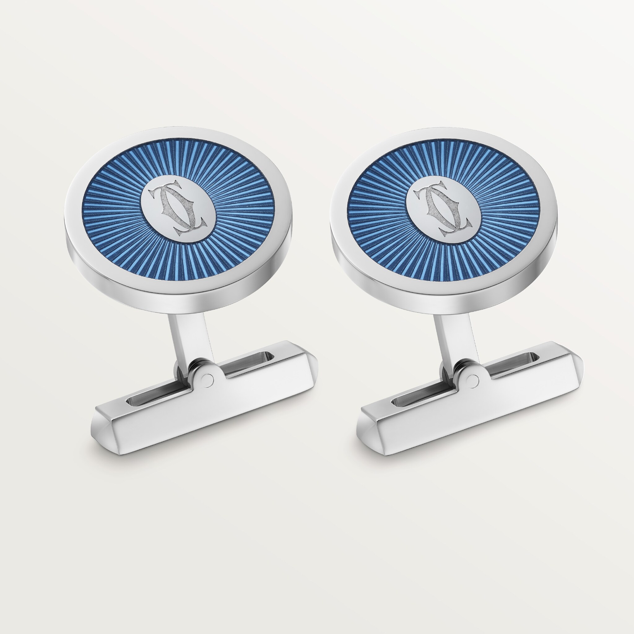 Double C de Cartier cufflinks