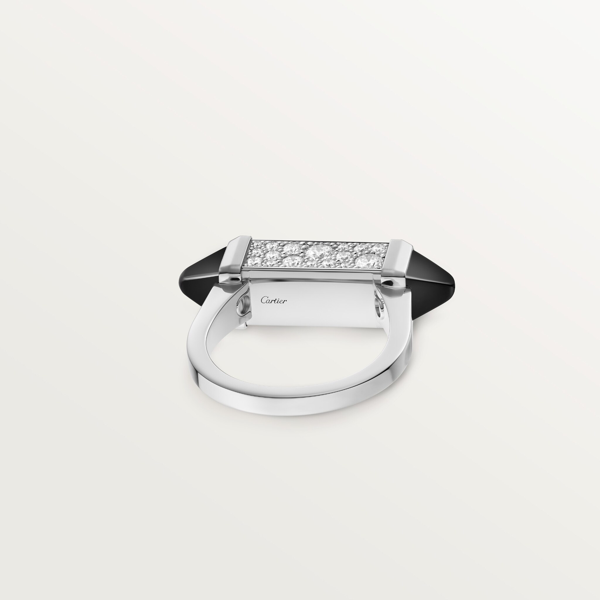 Les Berlingots de Cartier ring, semi-paved, image 6