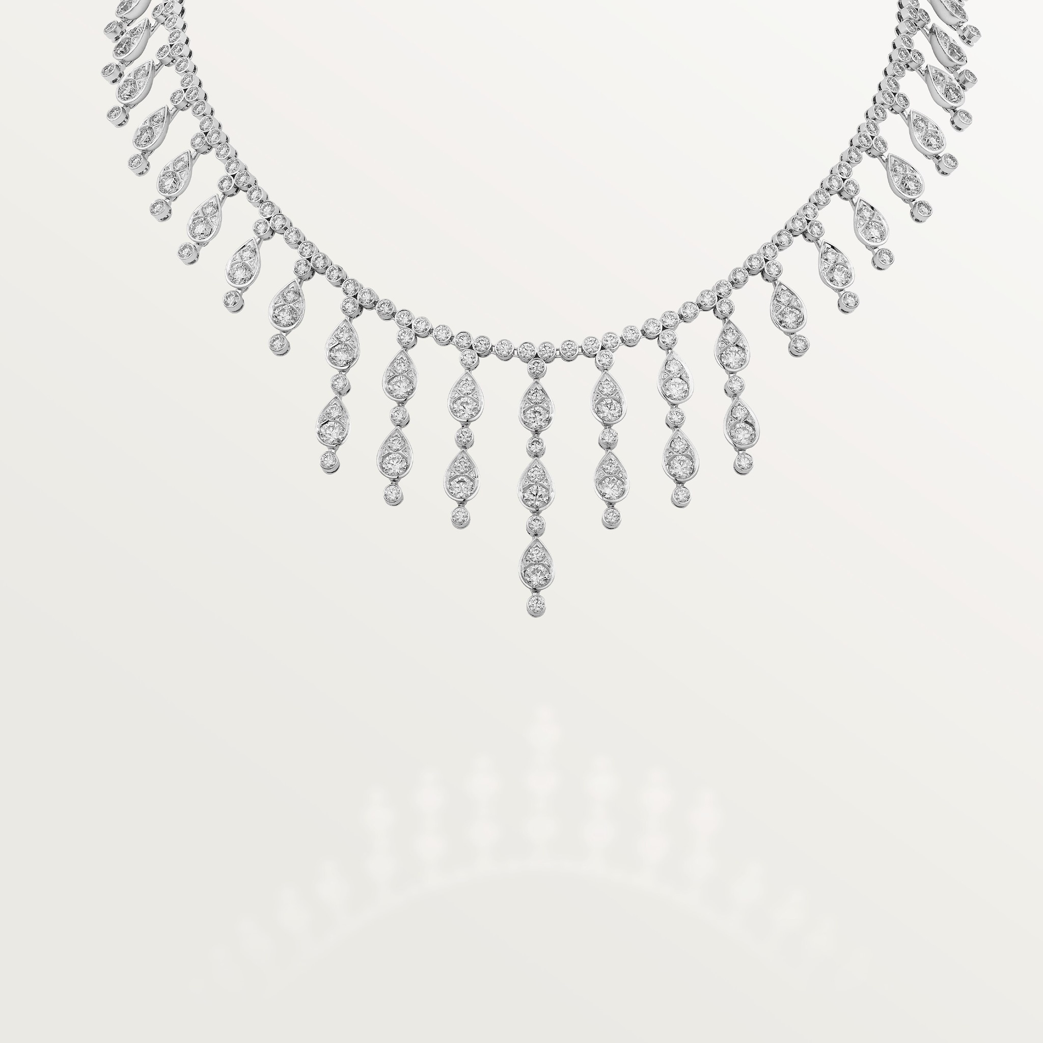 Pluie de Cartier necklace, diamonds