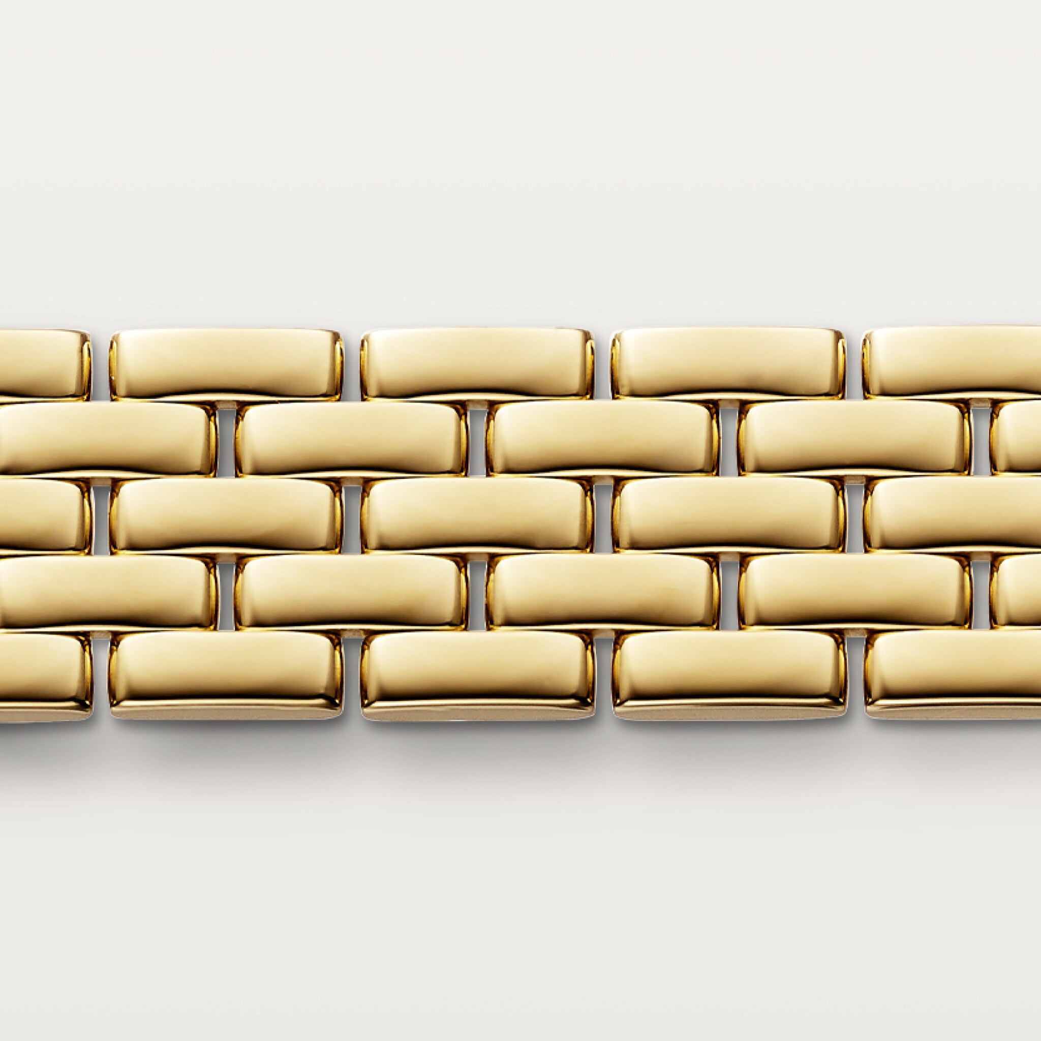 Maillon Panth&egrave;re bracelet, five rows, image 5