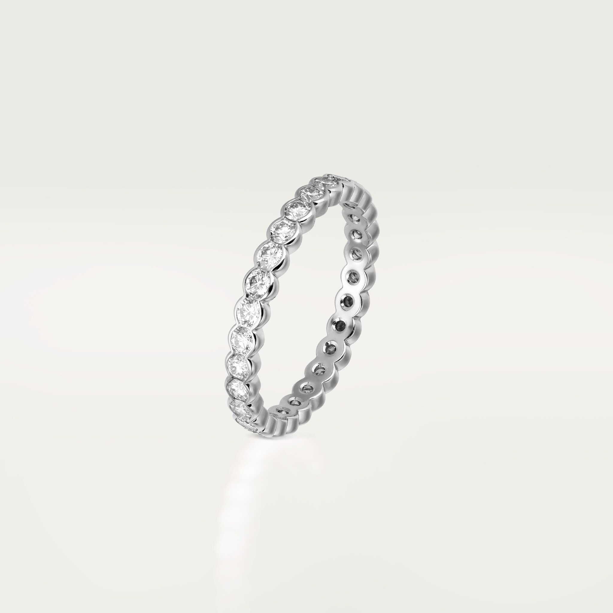 Broderie de Cartier wedding band, diamonds