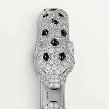 Panthère de Cartier bracelet, articulated, paved  Panthère de Cartier bracelet, articulated, paved