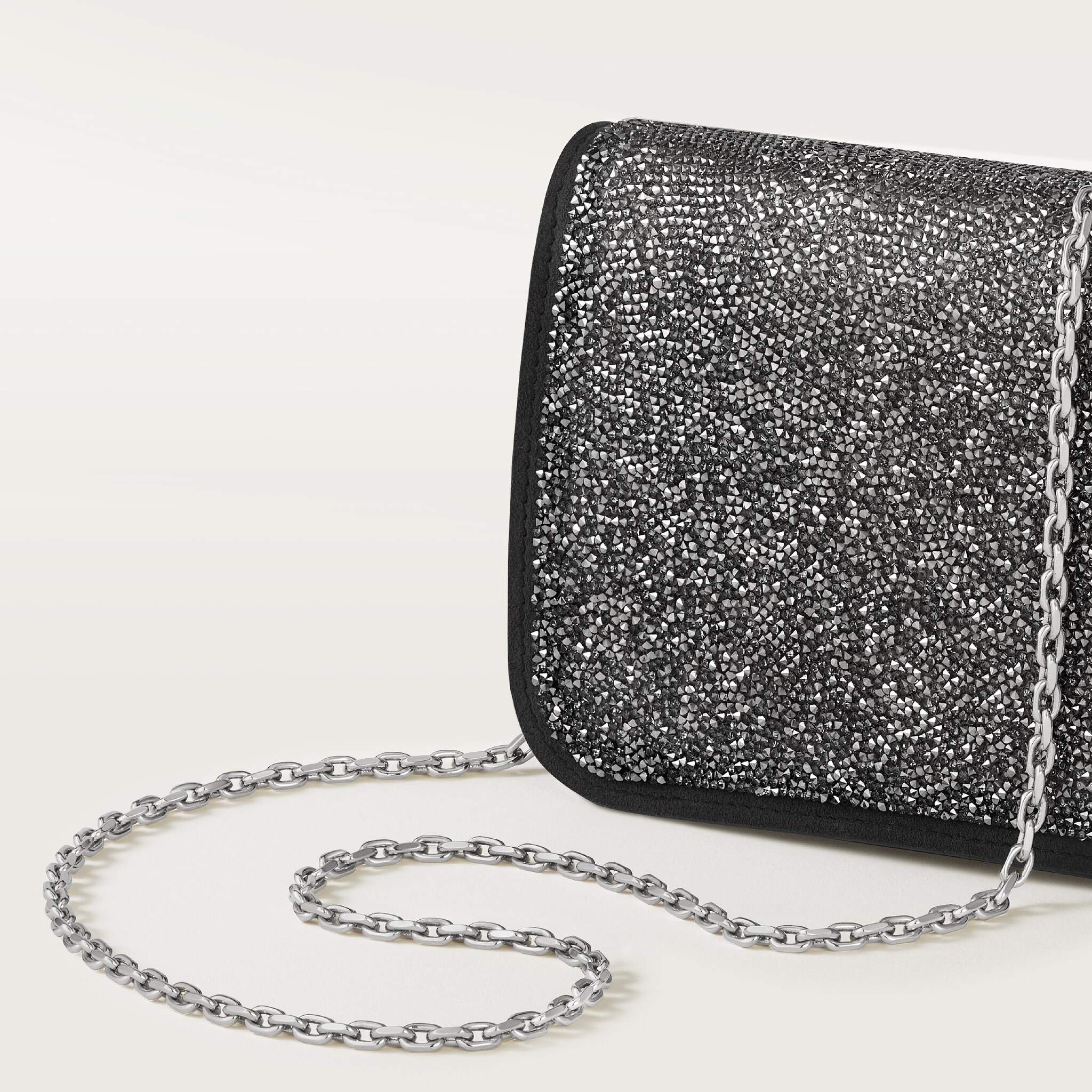 Mini model chain bag, Panth&egrave;re C de Cartier