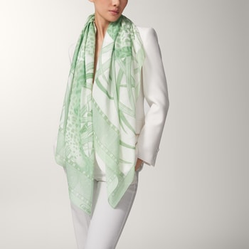 Rectangular scarf, Panther in the Jungle Rectangular scarf, Panther in the Jungle