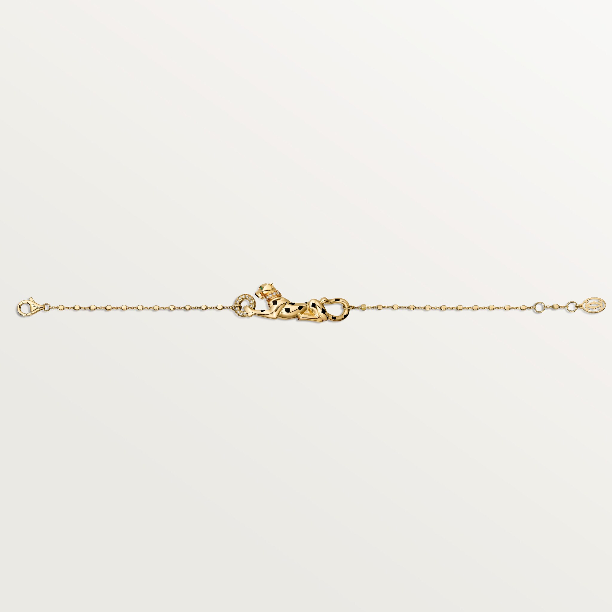 Panth&egrave;re de Cartier bracelet, on chain, diamonds