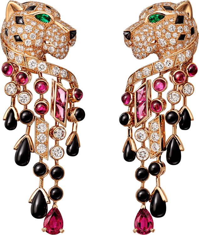 Panthère de cartier earrings Clearance