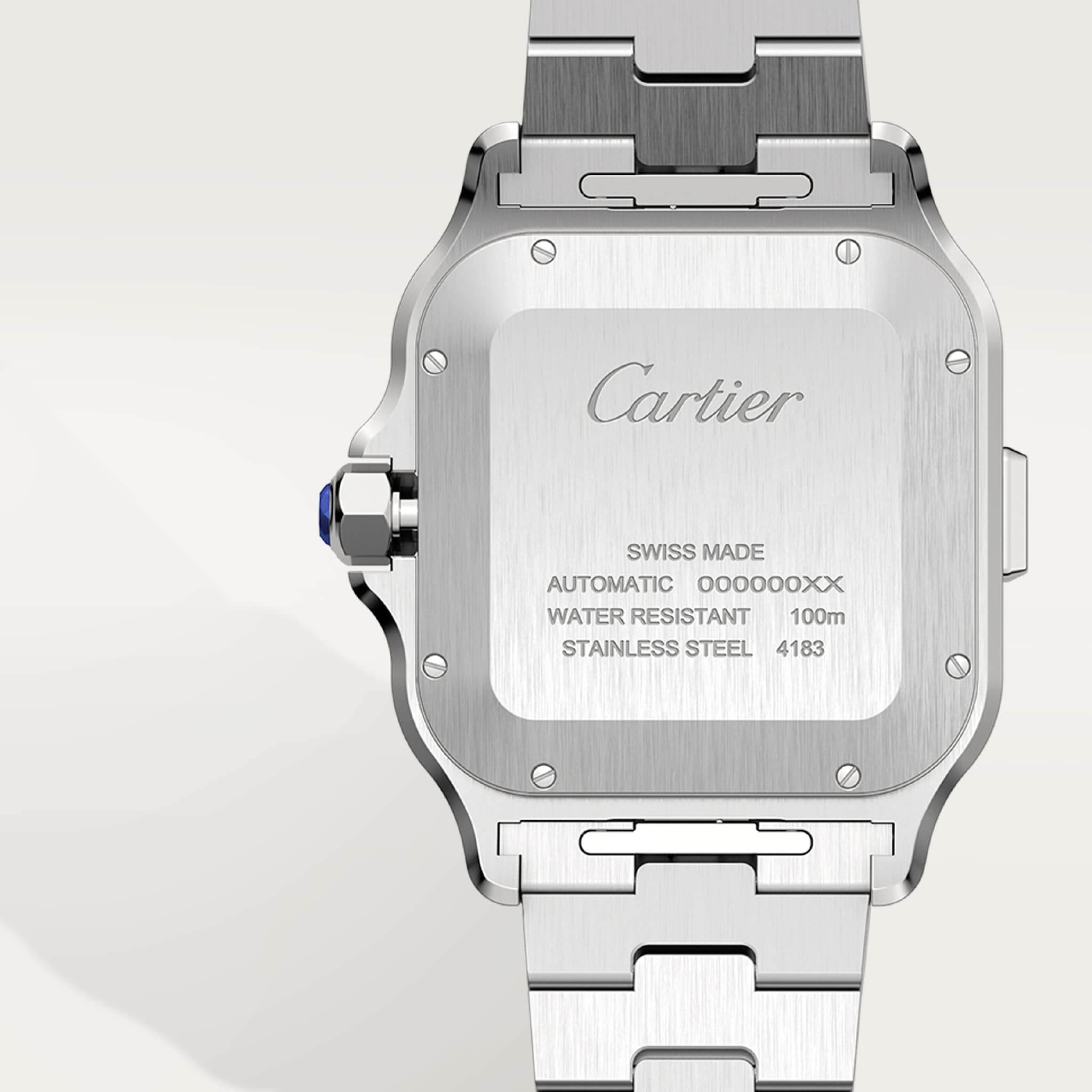 Santos de Cartier Chronograph watch, image 5