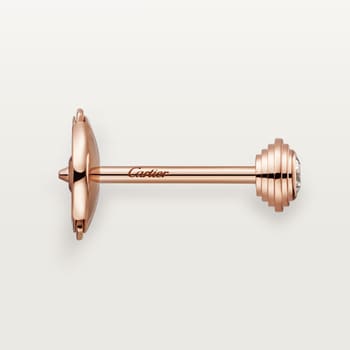 Cartier d'Amour stud earrings, 2 diamonds, mini model Cartier d'Amour stud earrings, 2 diamonds, mini model