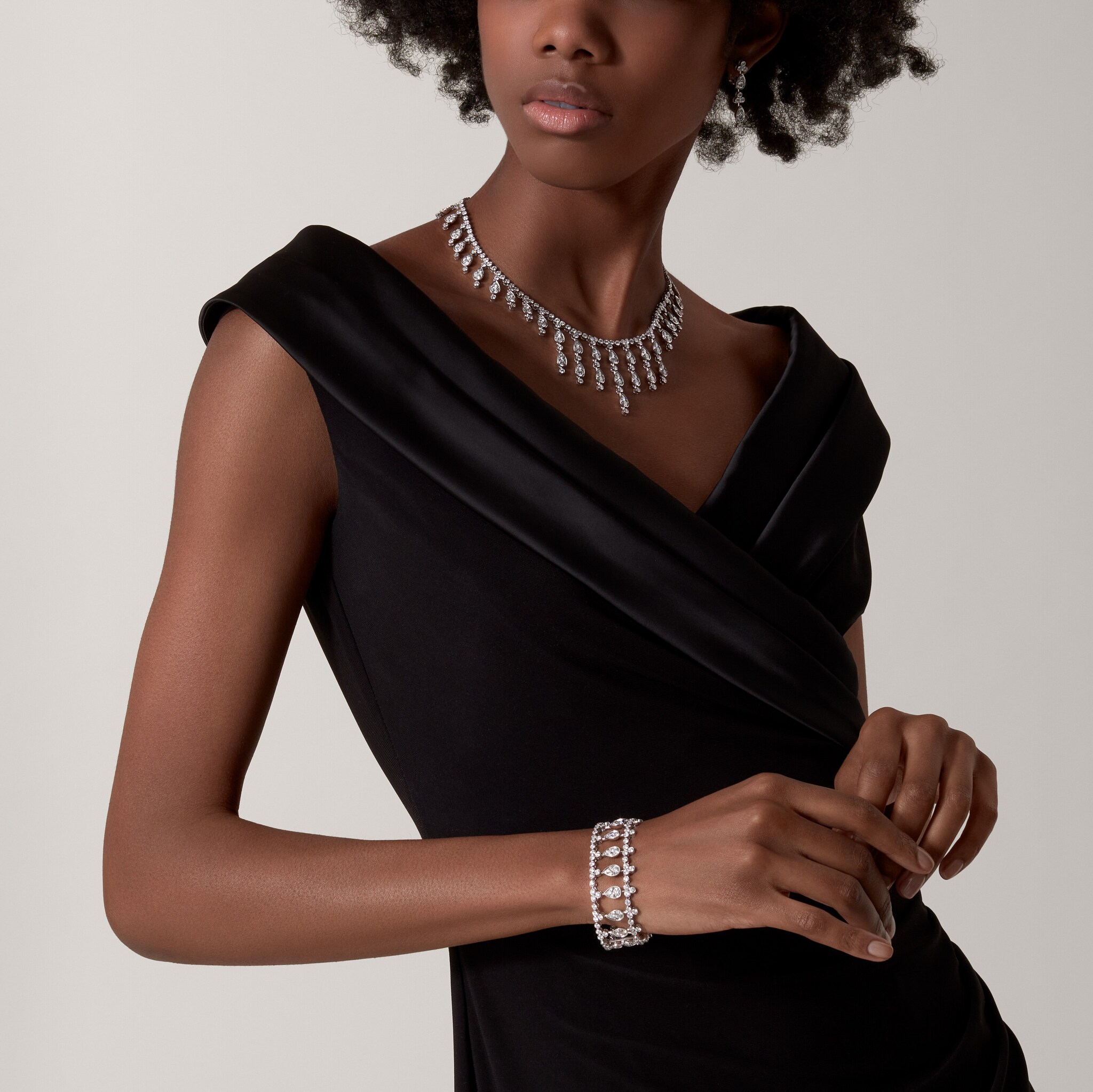 Pluie de Cartier bracelet, diamonds, image 5