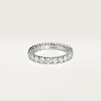 Cartier Destinée wedding band, 3.3 mm width, paved  Cartier Destinée wedding band, 3.3 mm width, paved