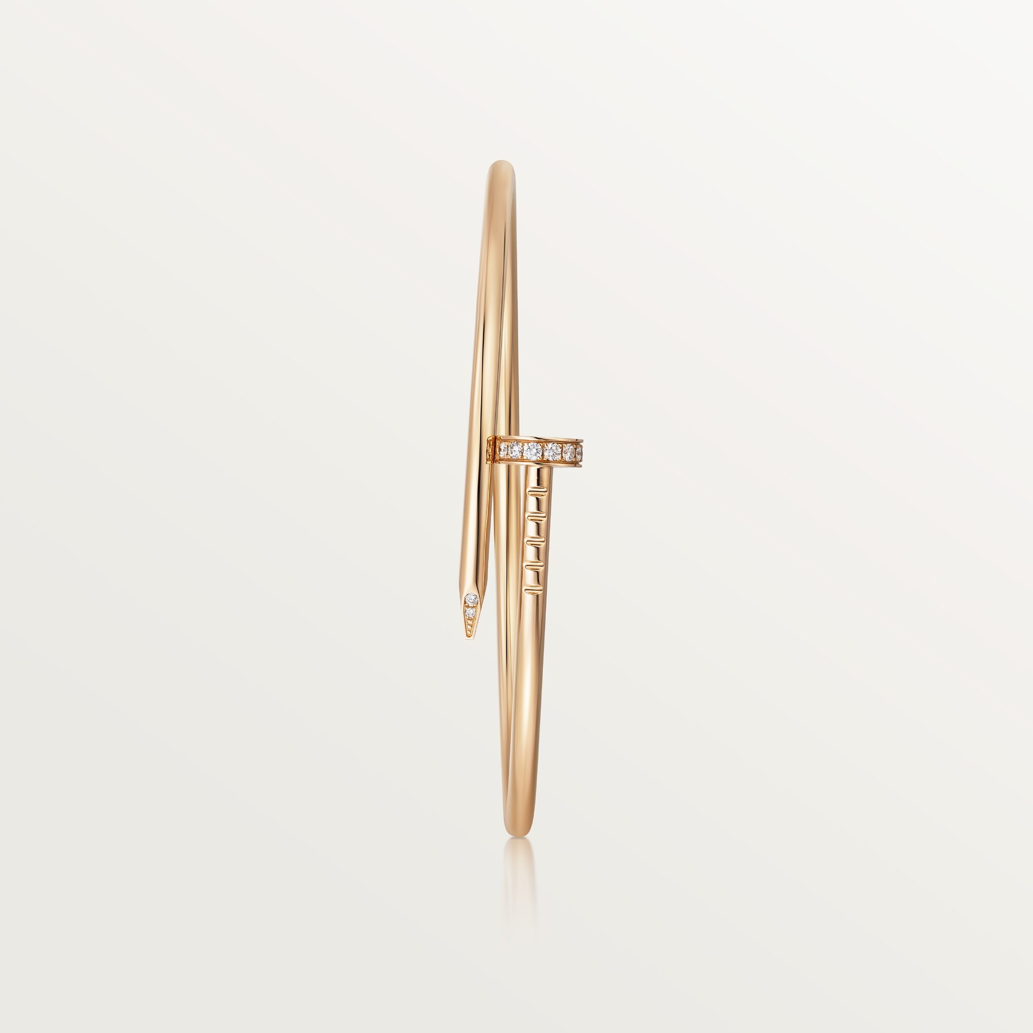 Juste un Clou bracelet, small model, diamonds, image 7