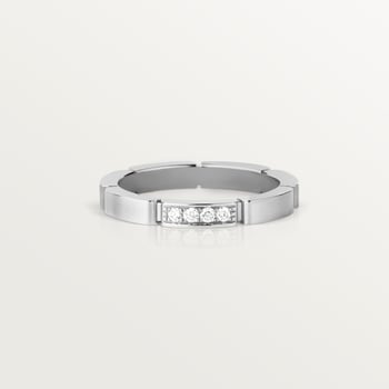 Maillon Panthère wedding ring, 4 diamonds Maillon Panthère wedding ring, 4 diamonds