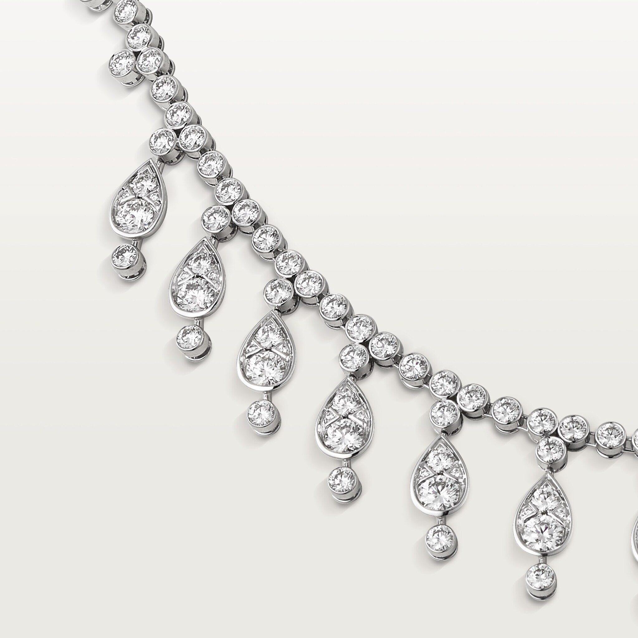 Pluie de Cartier necklace, diamonds