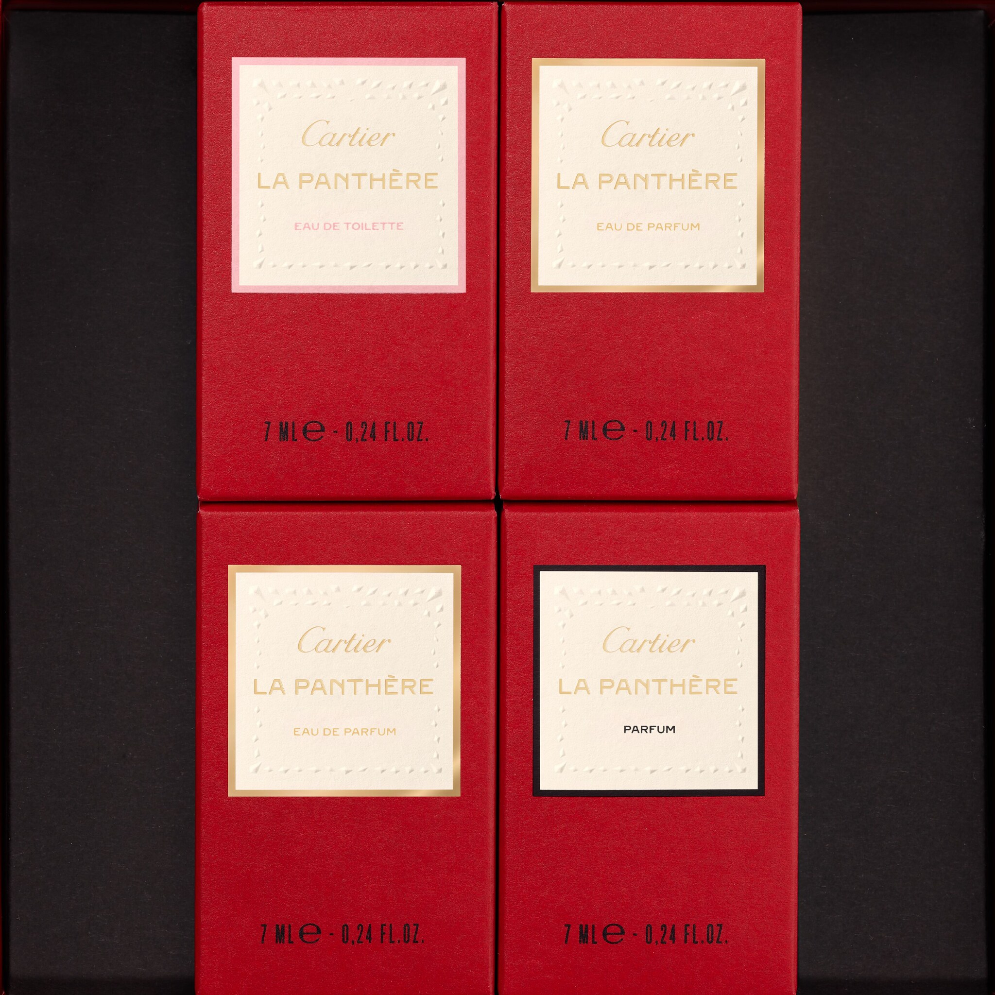 La Panth&egrave;re Travel Retail Set with 4 x 5 ml Miniatures