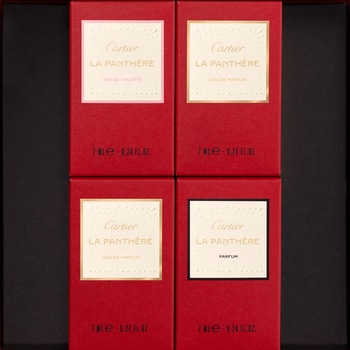 La Panthère Travel Retail Set with 4 x 5 ml Miniatures La Panthère Travel Retail Set with 4 x 5 ml Miniatures