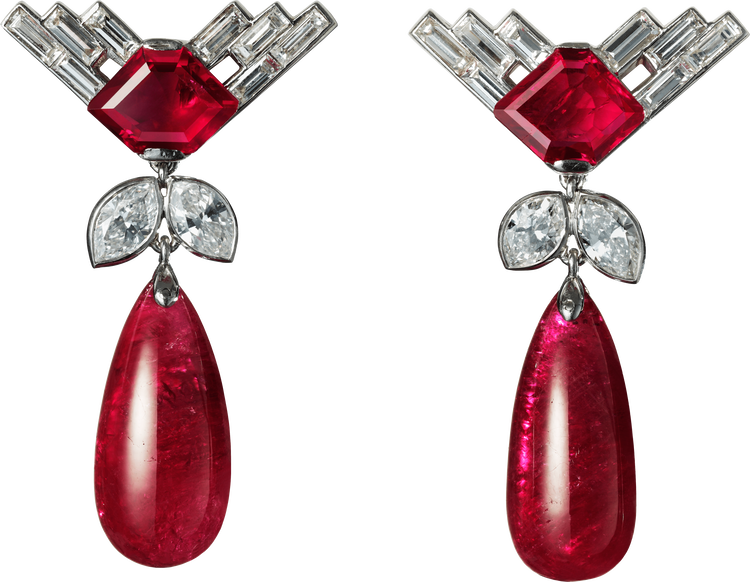 Antic piece earrings Clearance