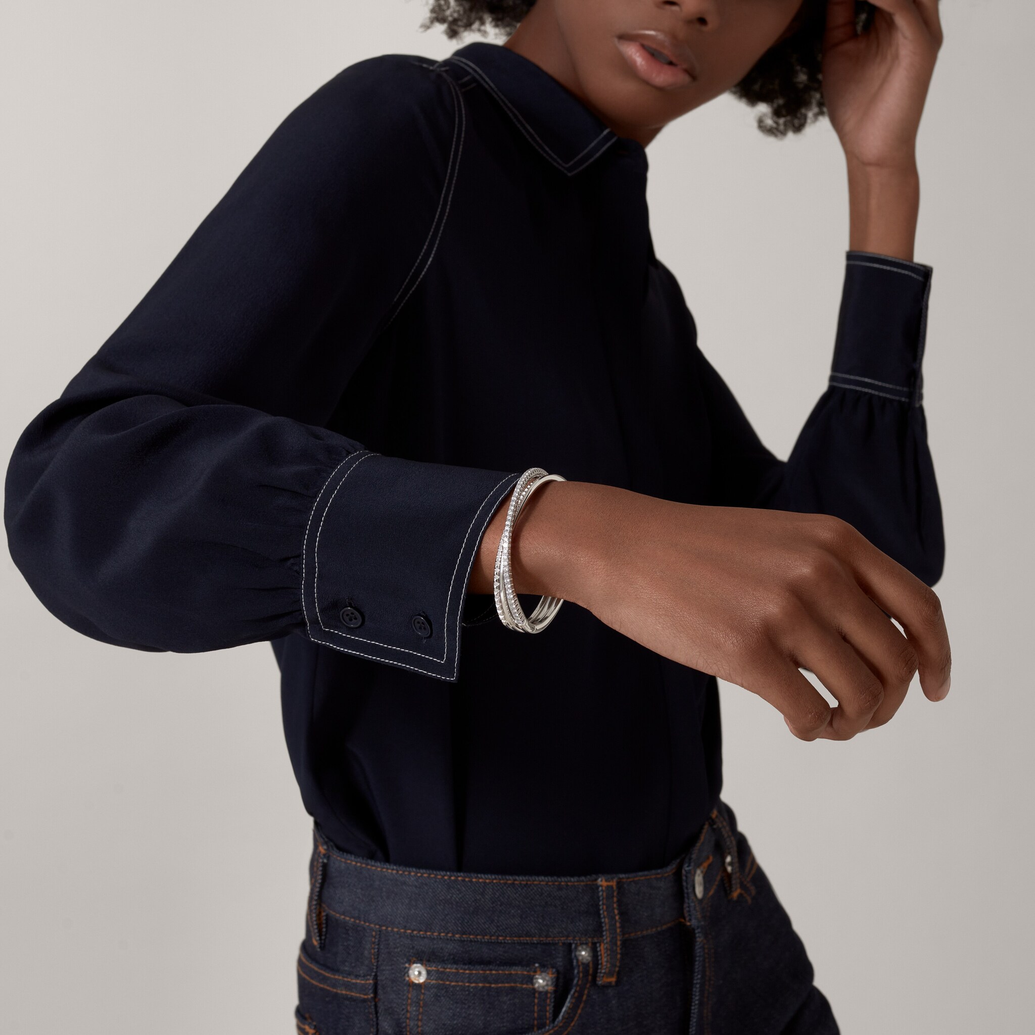 Etincelle de Cartier bracelet, half-paved