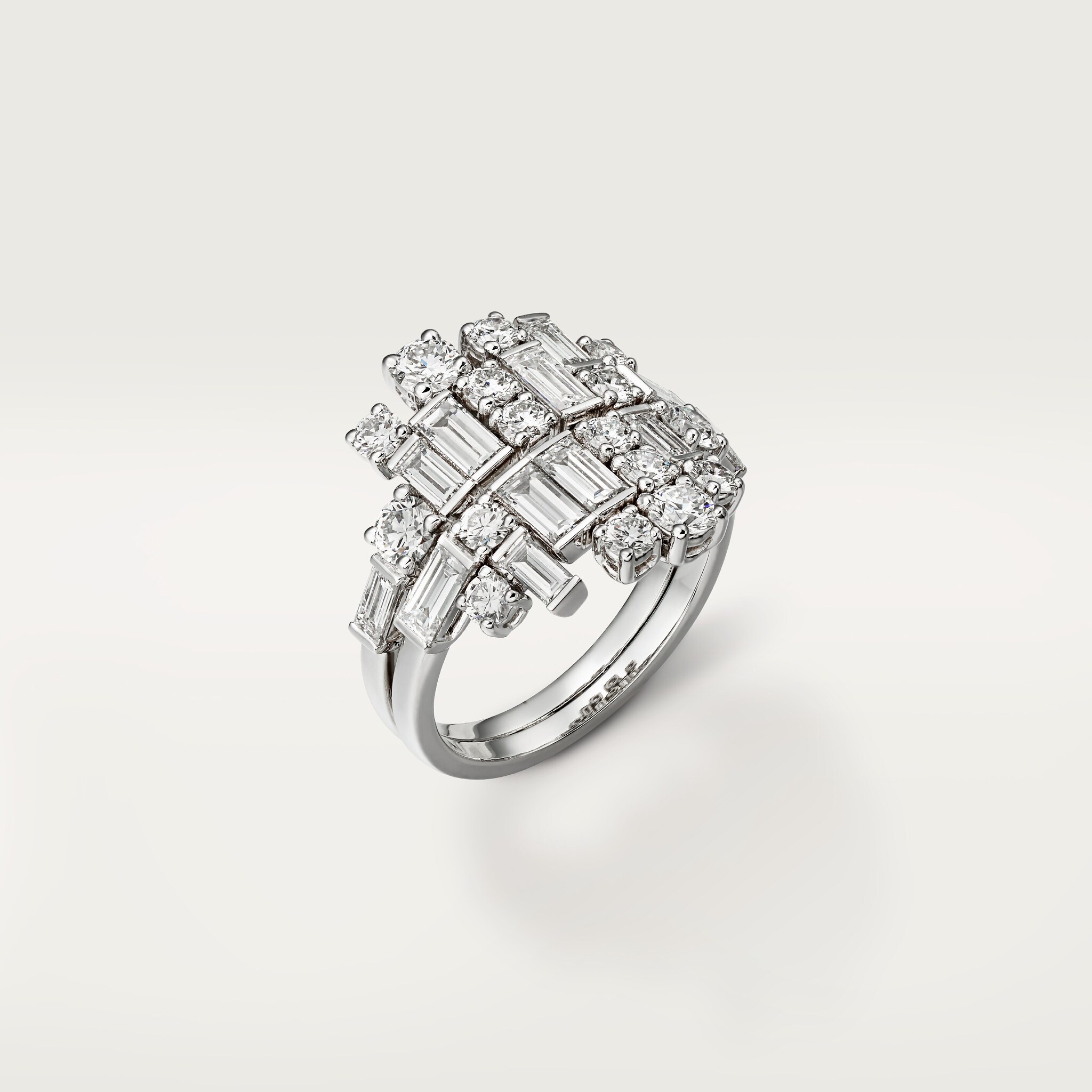 Reflection de Cartier ring, diamonds
