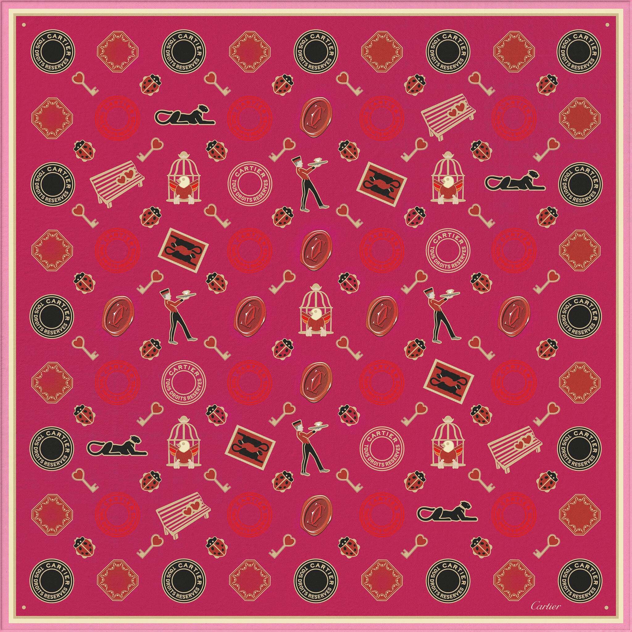 Diabolo de Cartier square 90