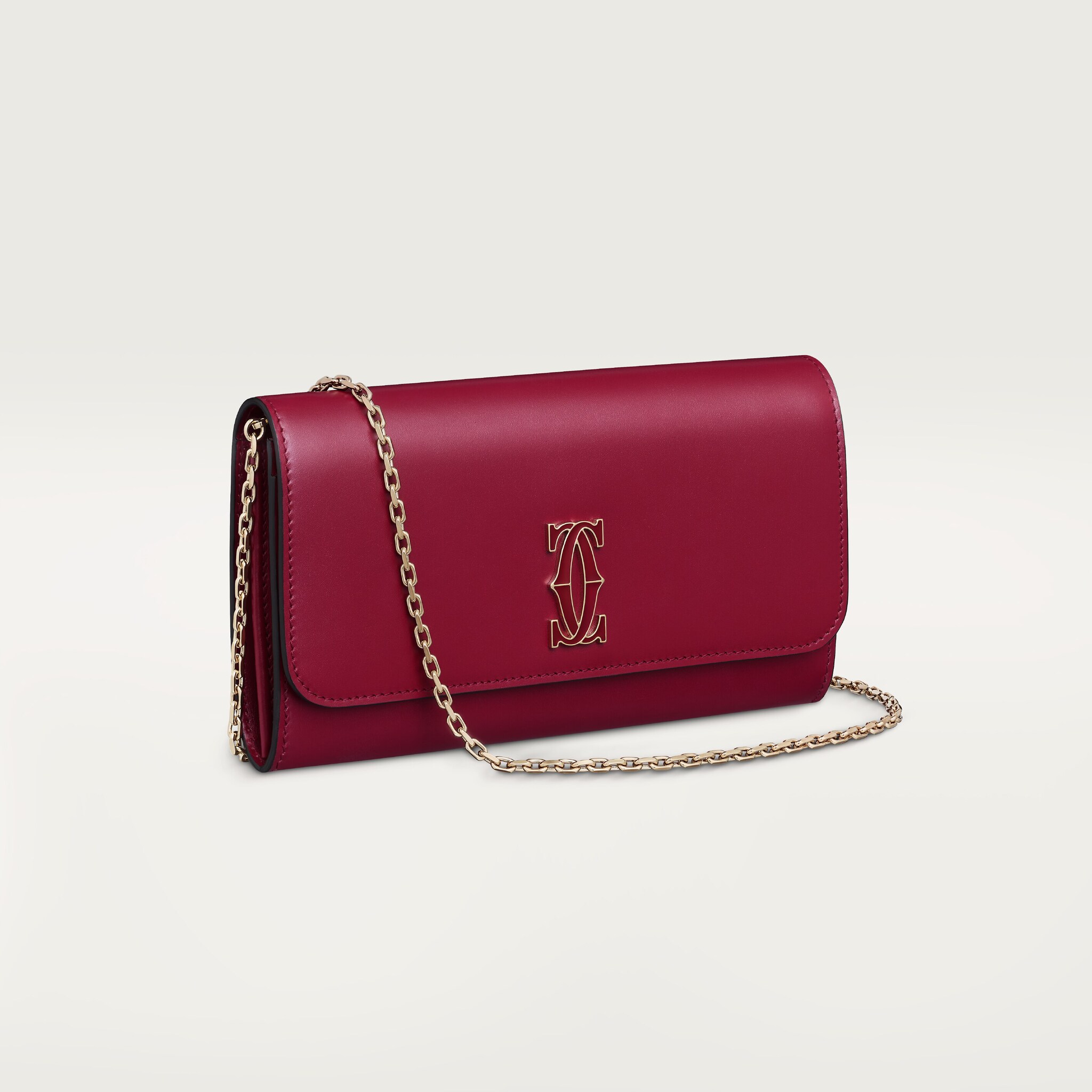 Chain wallet, C de Cartier