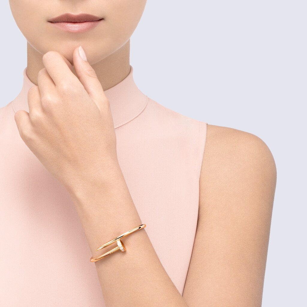 CRB6048617 Juste un Clou bracelet Yellow gold, diamonds Cartier