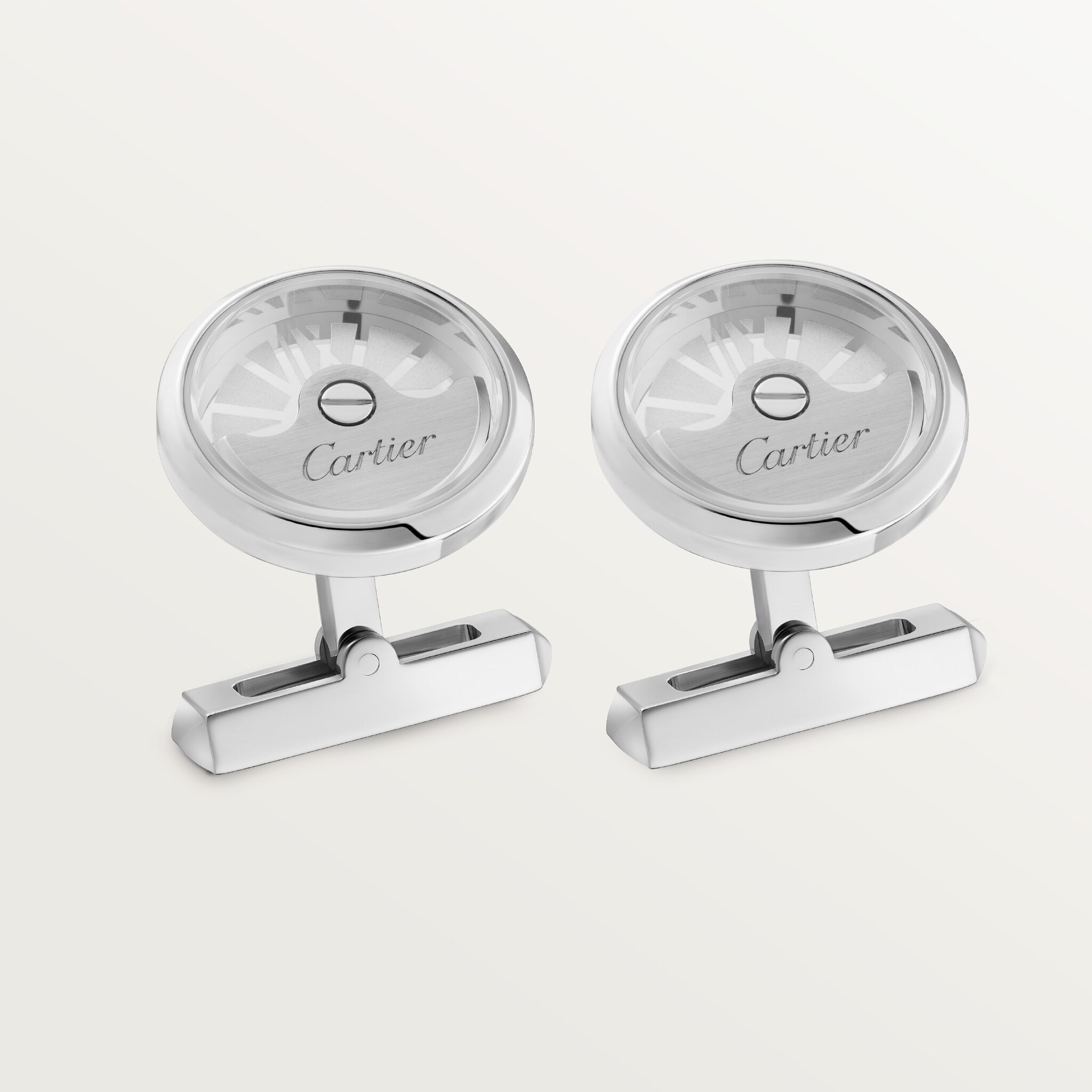 Oscillating weight cufflinks