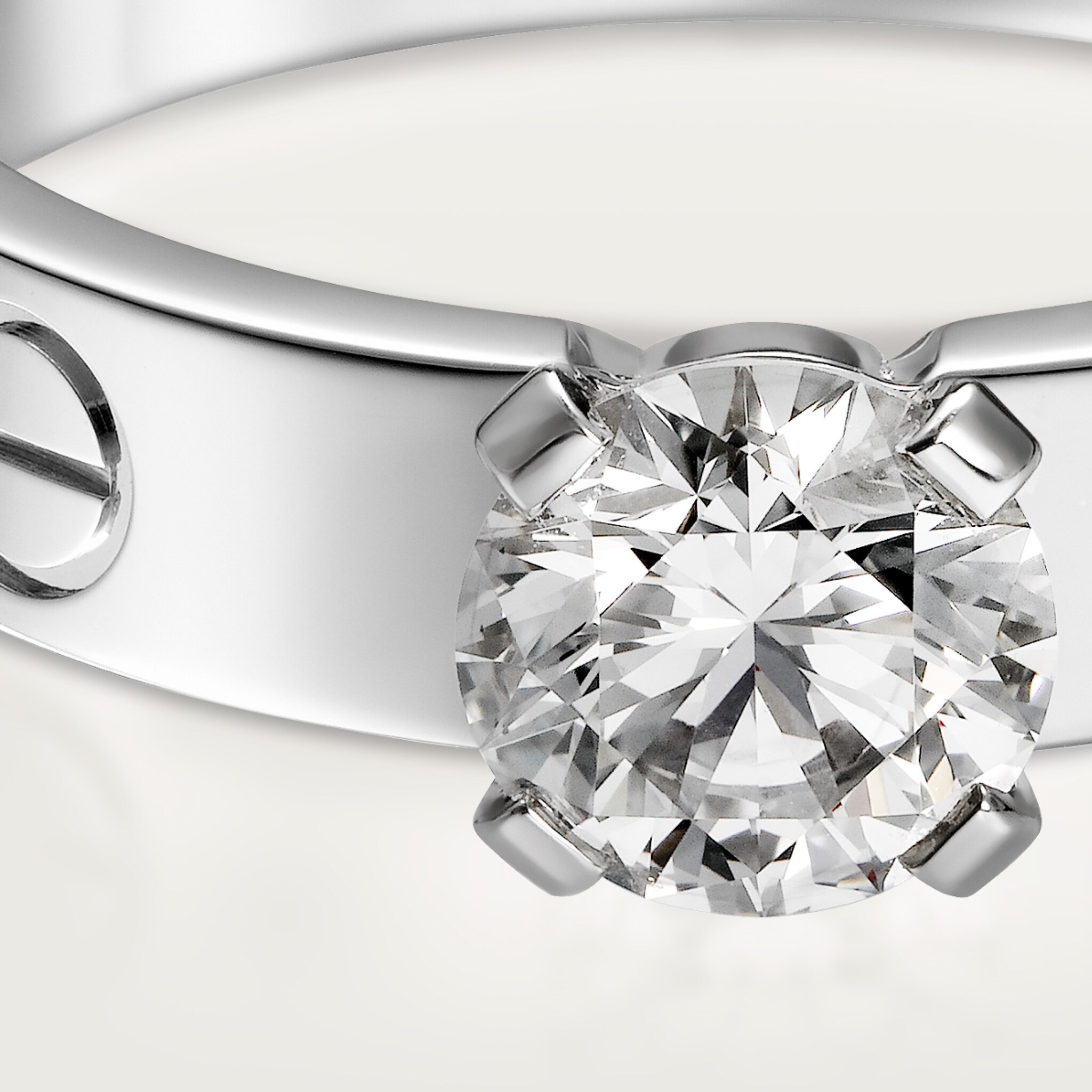 #LOVE# solitaire, brilliant-cut diamond, image 7