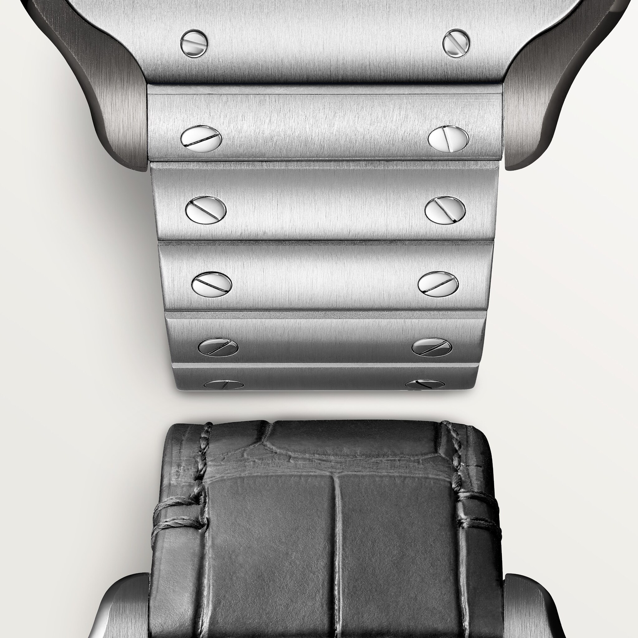 Santos de Cartier skeleton watch