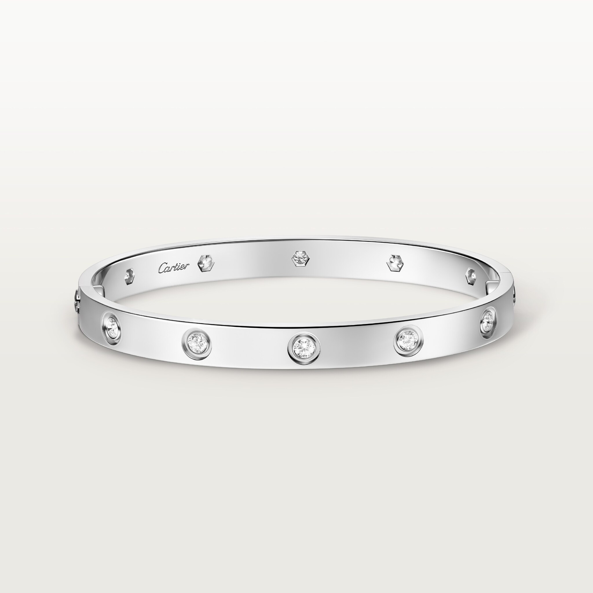 #LOVE# bracelet, classic model,10 diamonds