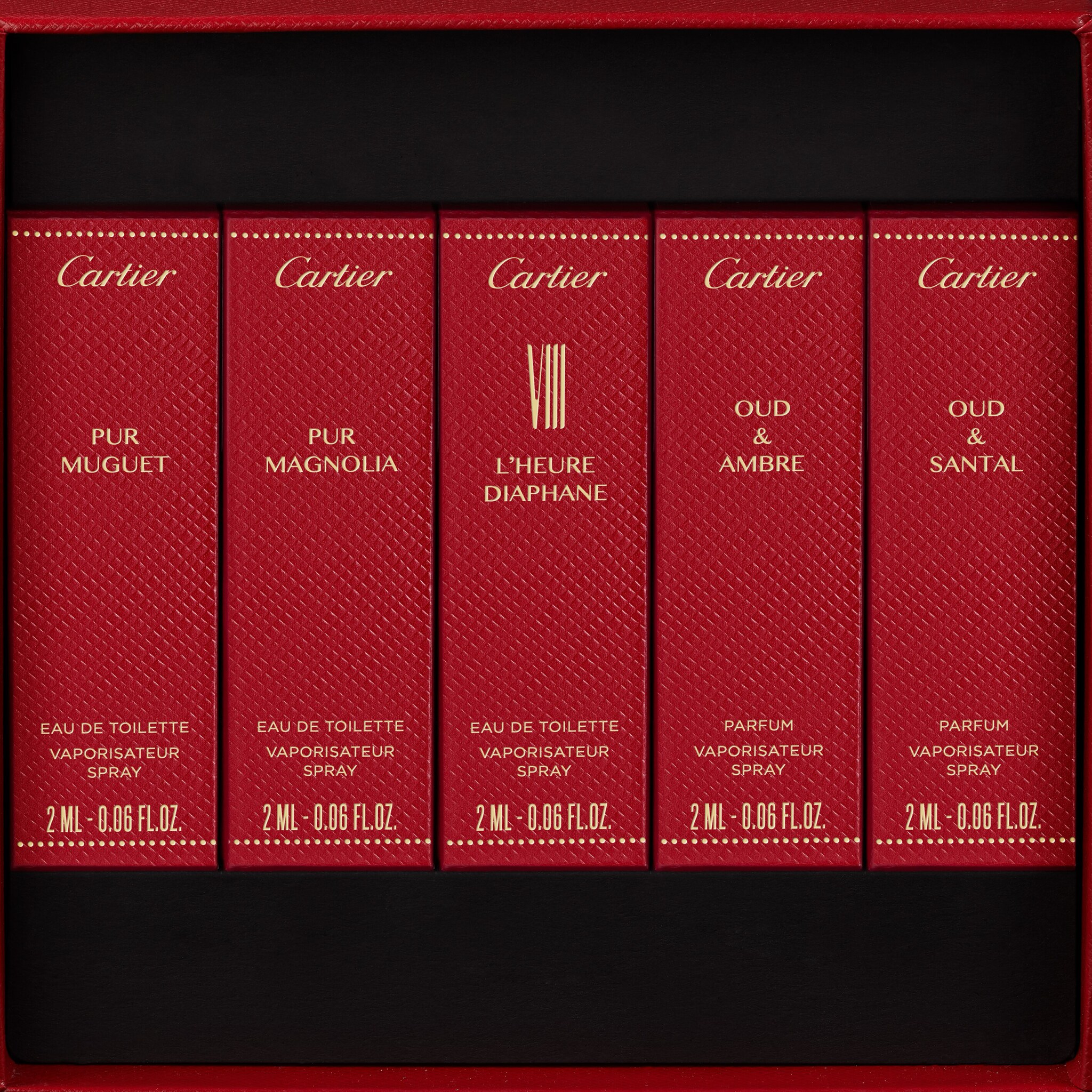 Les Collections de Parfum Discovery Set Samples 5 x 2 ml