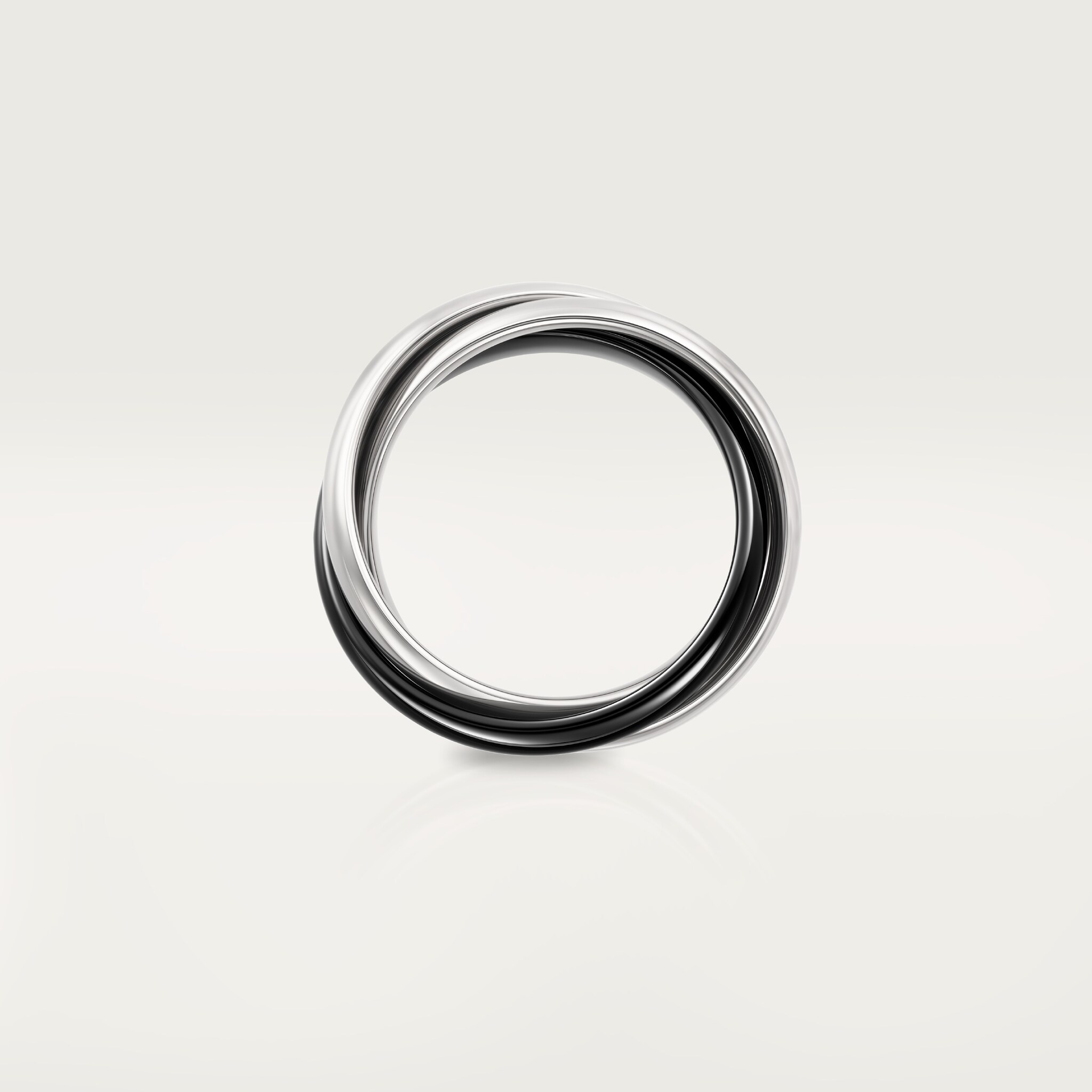 Trinity ring, ceramic, classic model