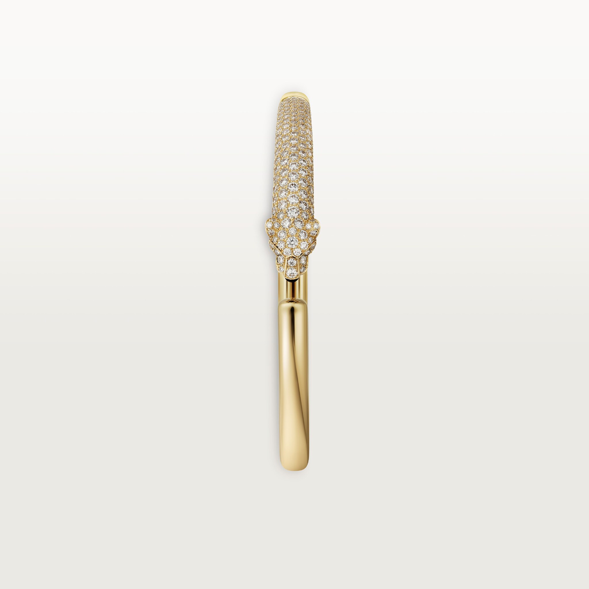 Panth&egrave;re de Cartier bracelet, small model, half-paved, image 6