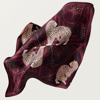 90 scarf, Panthère Illusion 90 scarf, Panthère Illusion