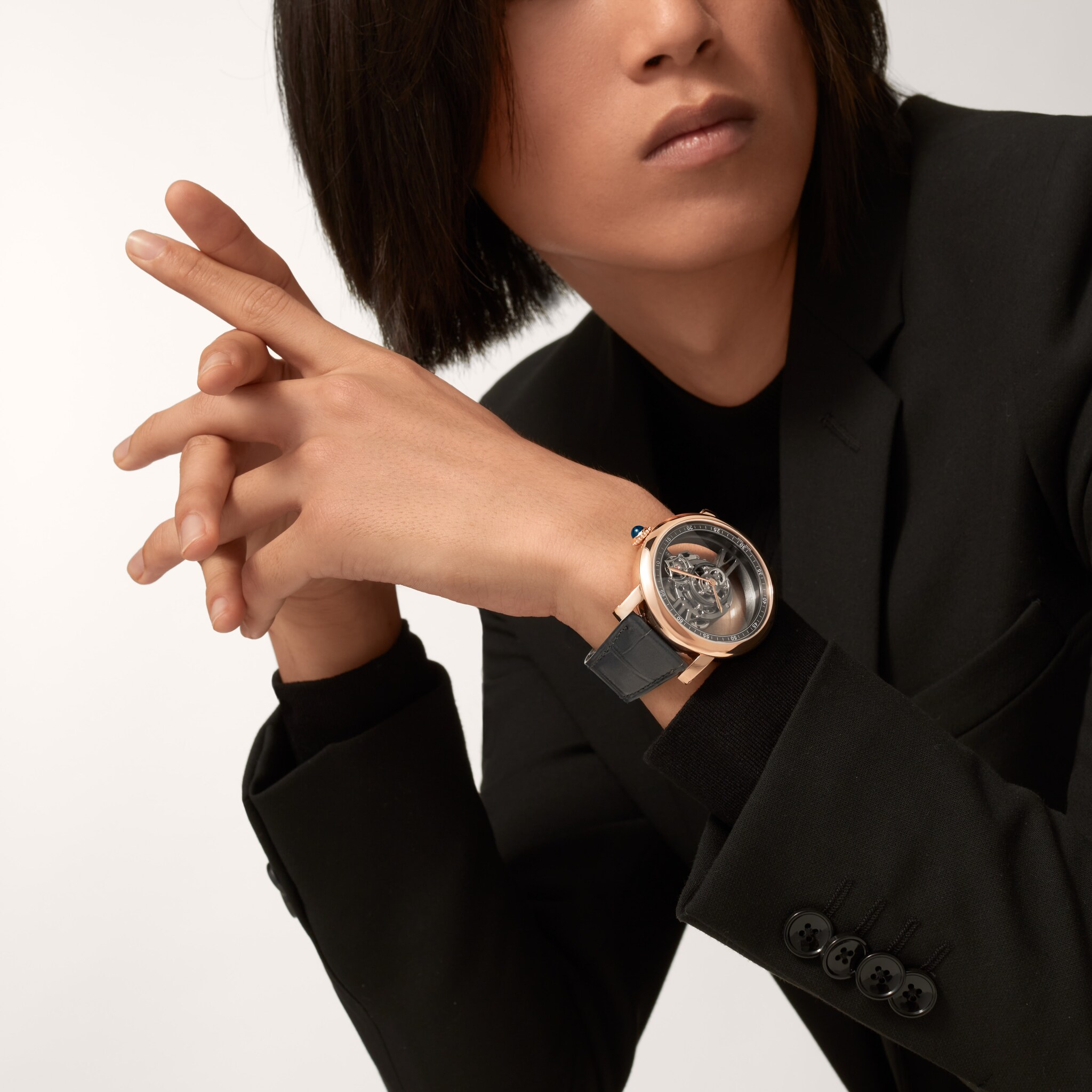 Rotonde de Cartier Astrotourbillon watch