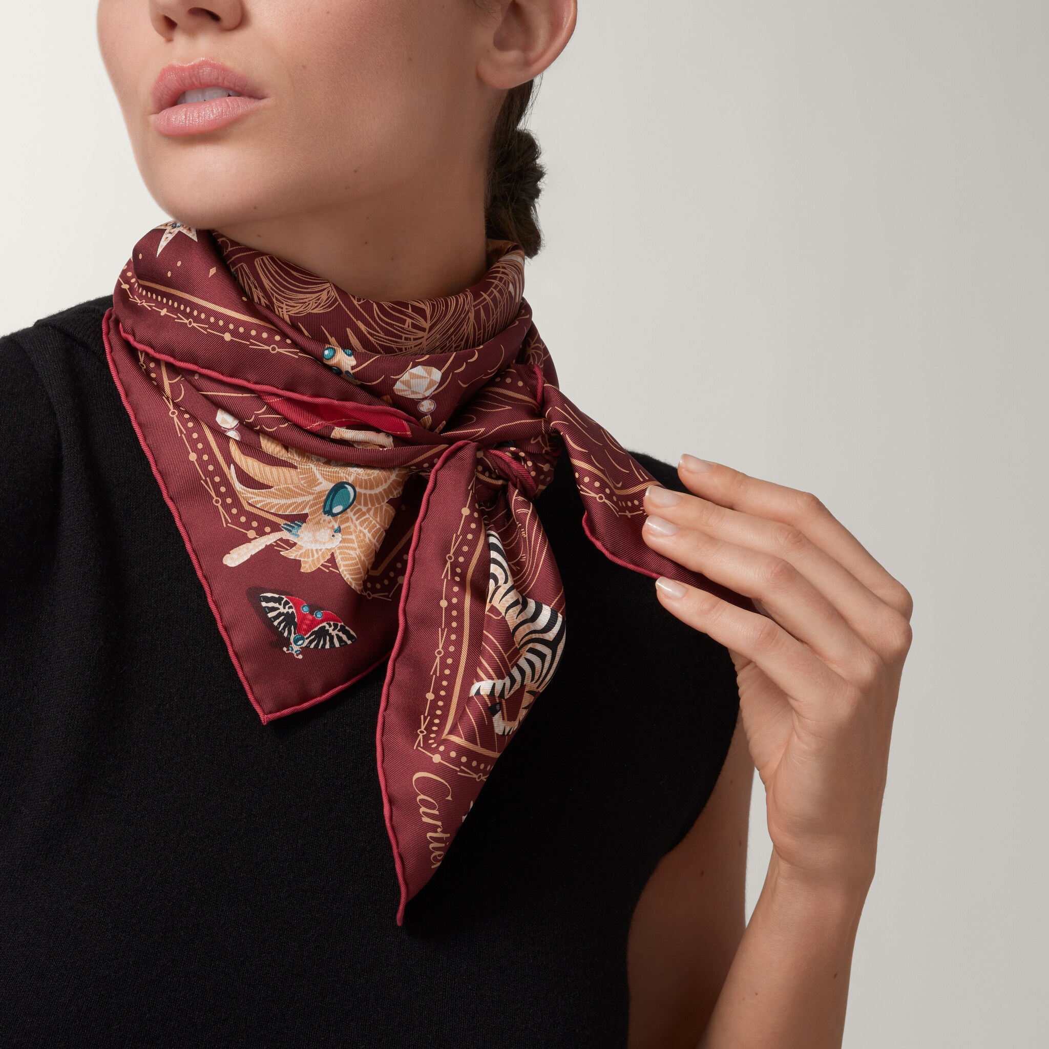 90 Scarf, Precious Address