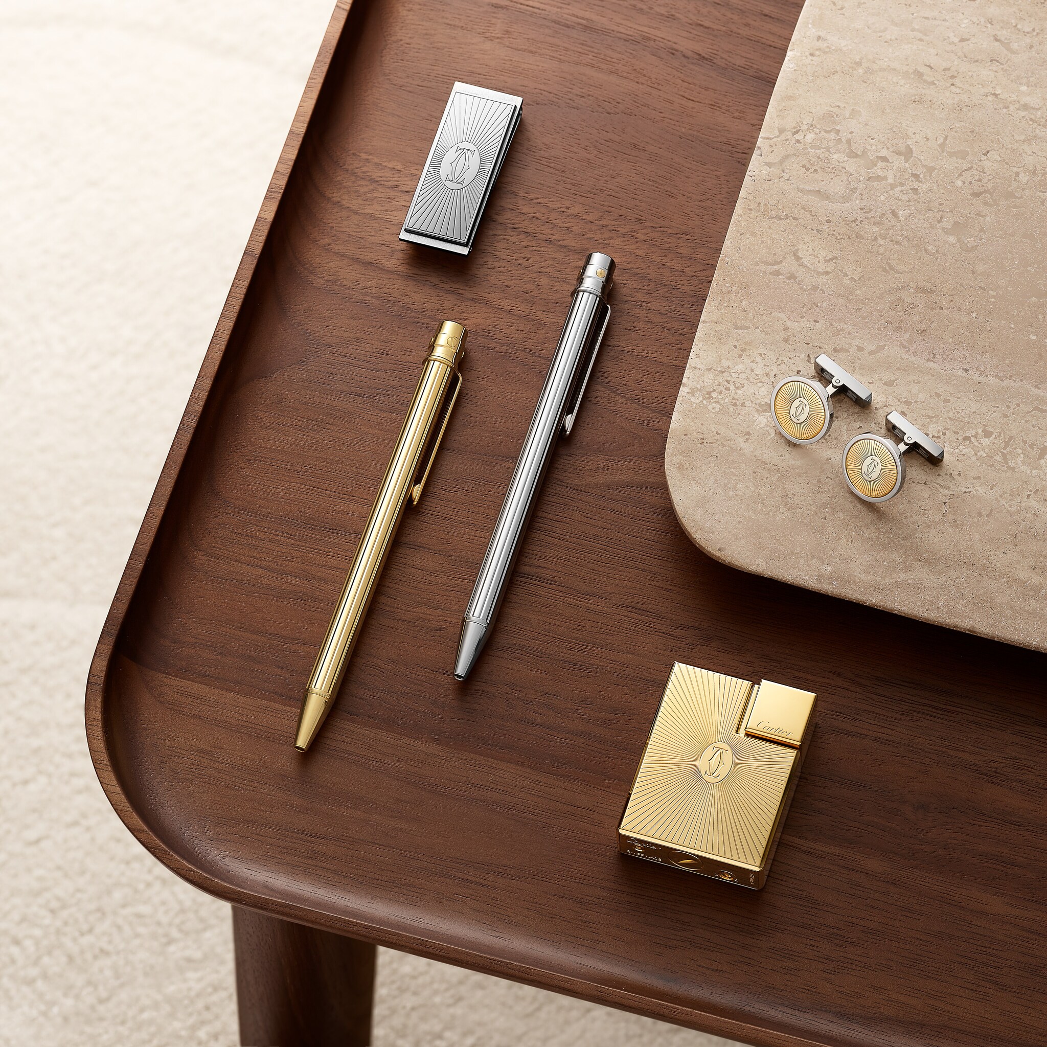 C de Cartier decor money clip