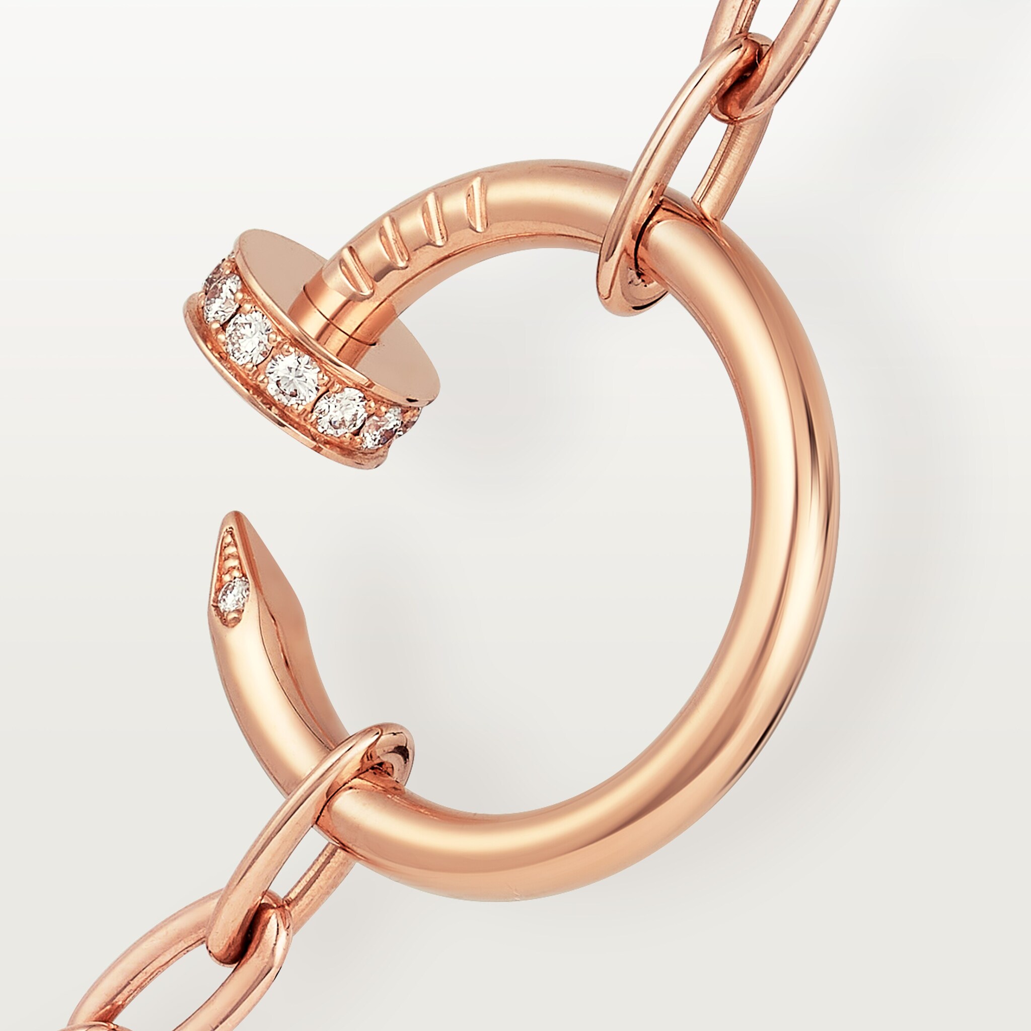 Juste un Clou necklace, diamonds