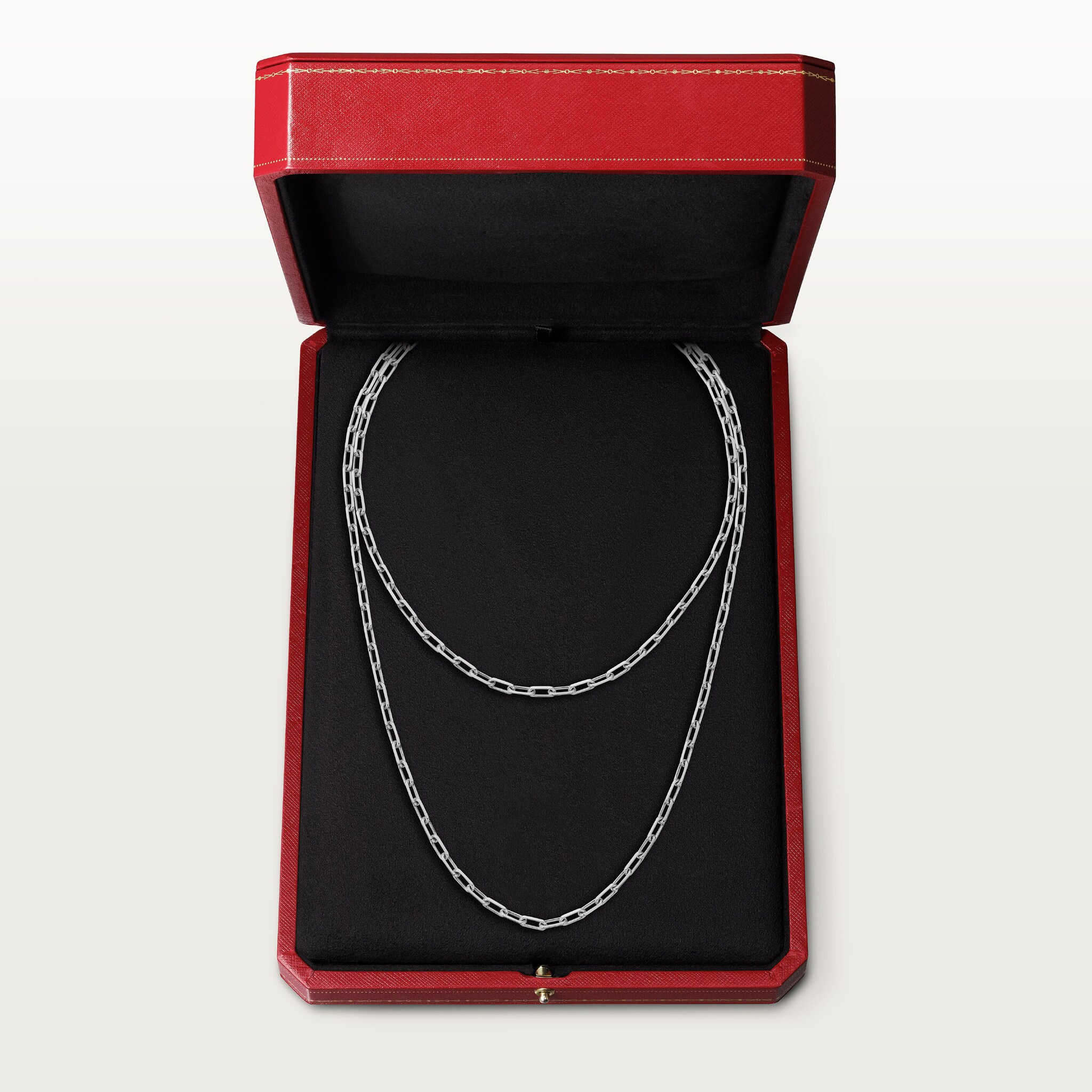 Santos de Cartier long necklace, chain, small model, image 9