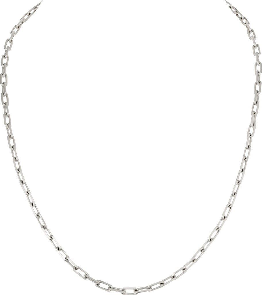 CRB7224583 Santos de Cartier necklace White gold Cartier