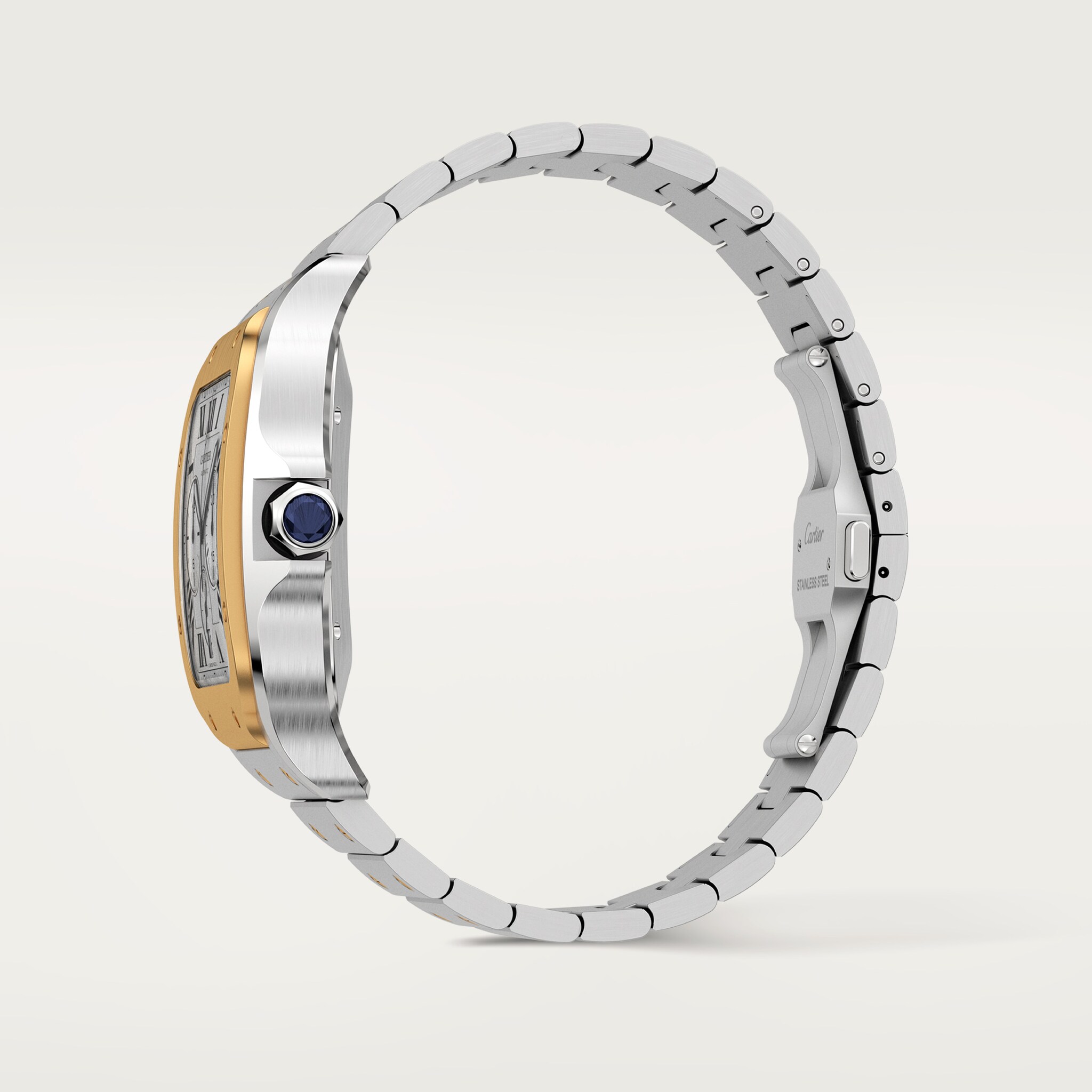 Santos de Cartier Chronograph watch, image 6