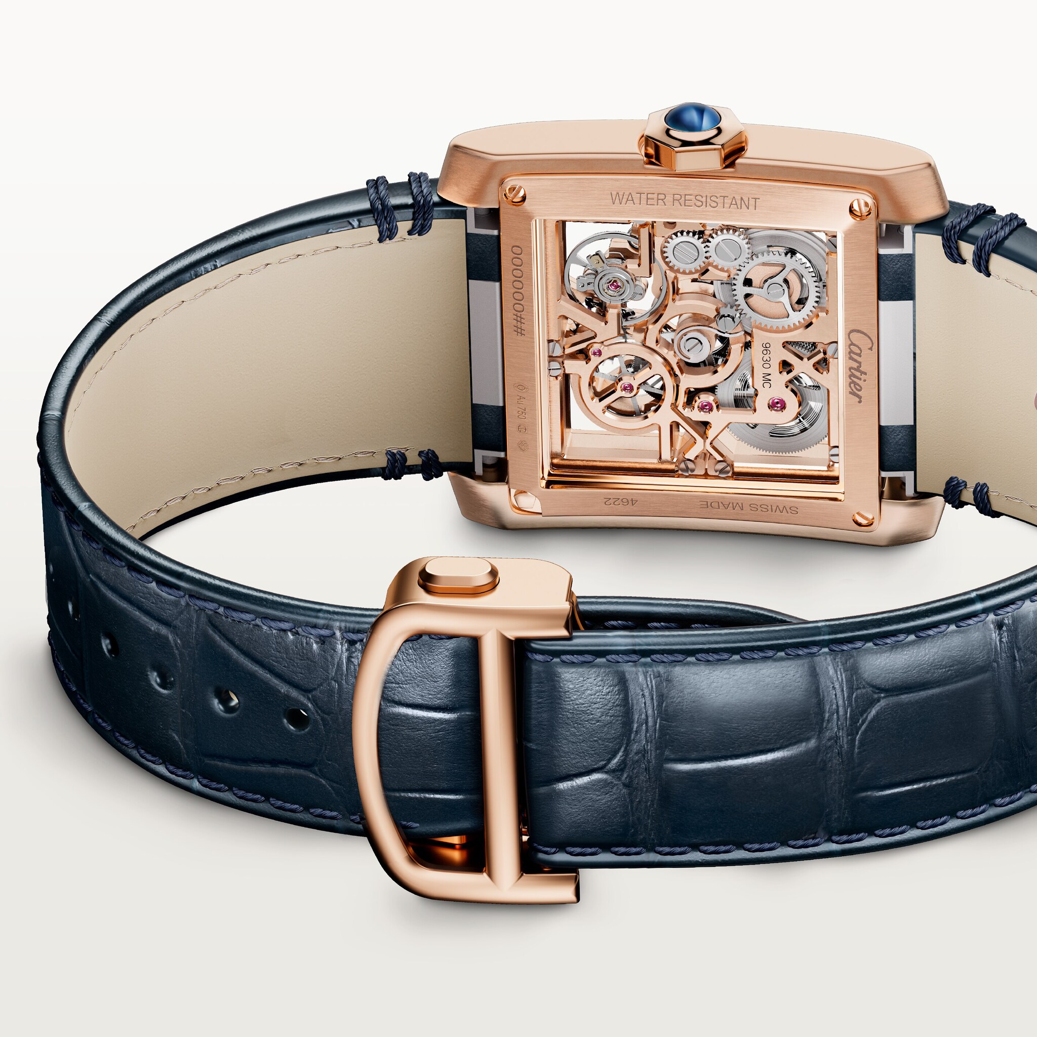 Tank Fran&ccedil;aise skeleton watch