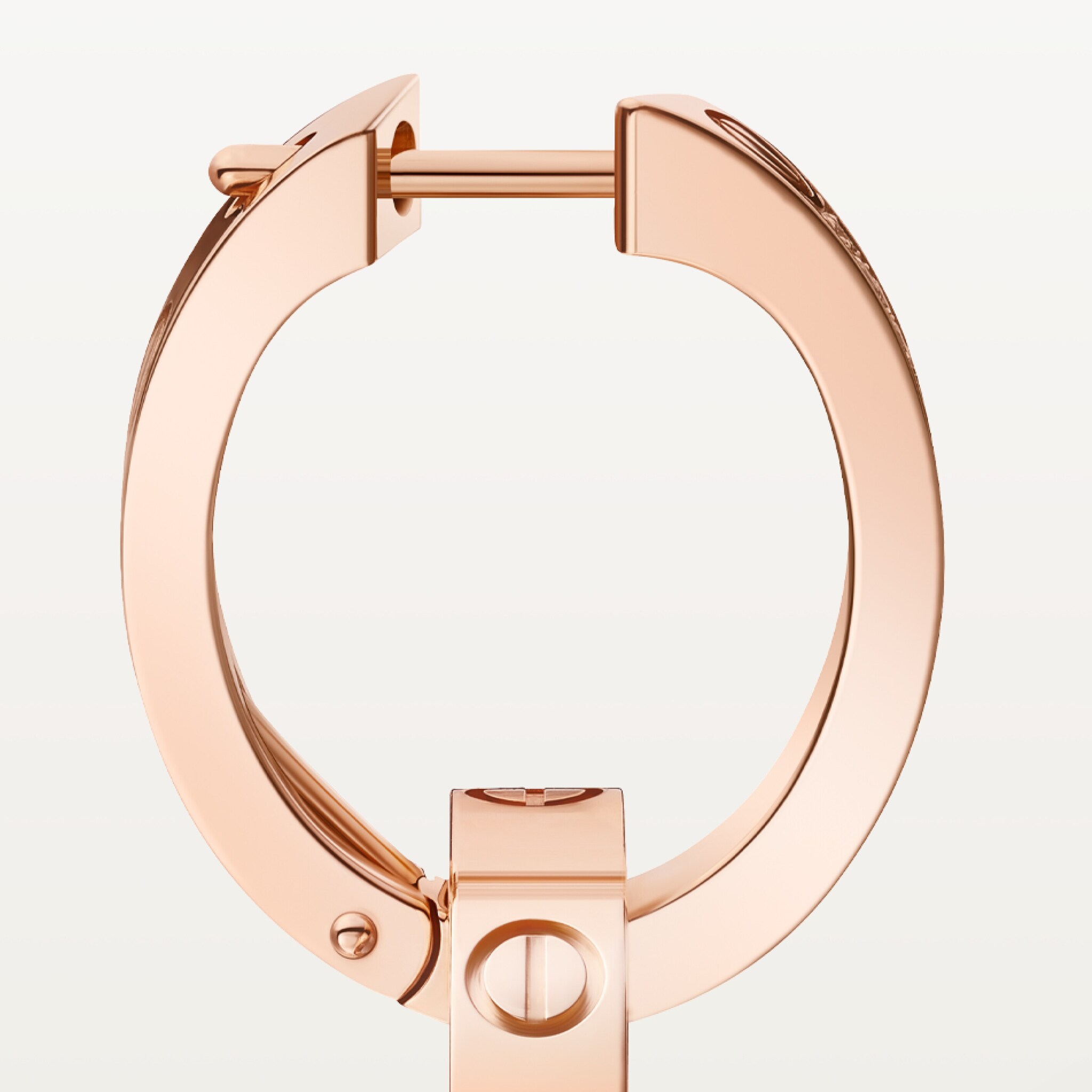 #LOVE# earrings, multiwear, half-paved, image 5