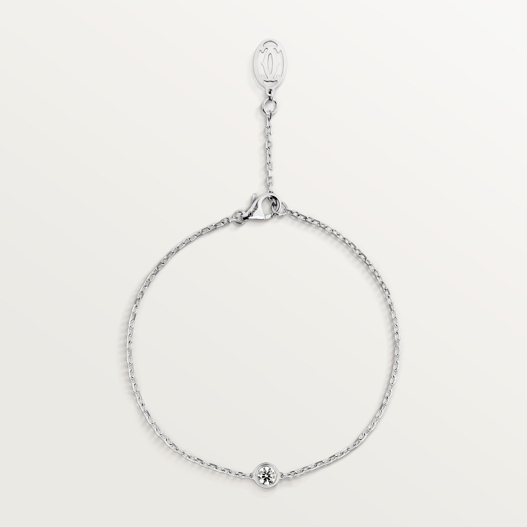 Cartier d'Amour bracelet, diamond, medium model