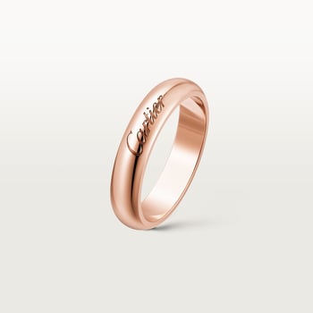 C de Cartier wedding band, 4 mm width C de Cartier wedding band, 4 mm width