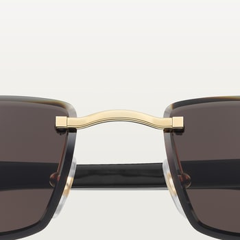 Sunglasses with Elongated C de Cartier motif Sunglasses with Elongated C de Cartier motif