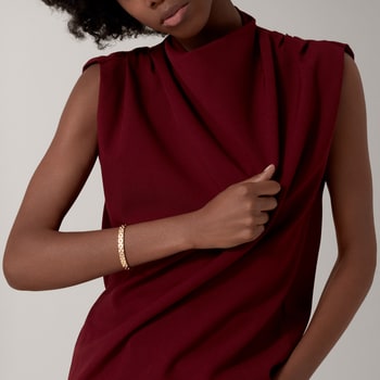 Maillon Panthère bracelet, three rows Maillon Panthère bracelet, three rows