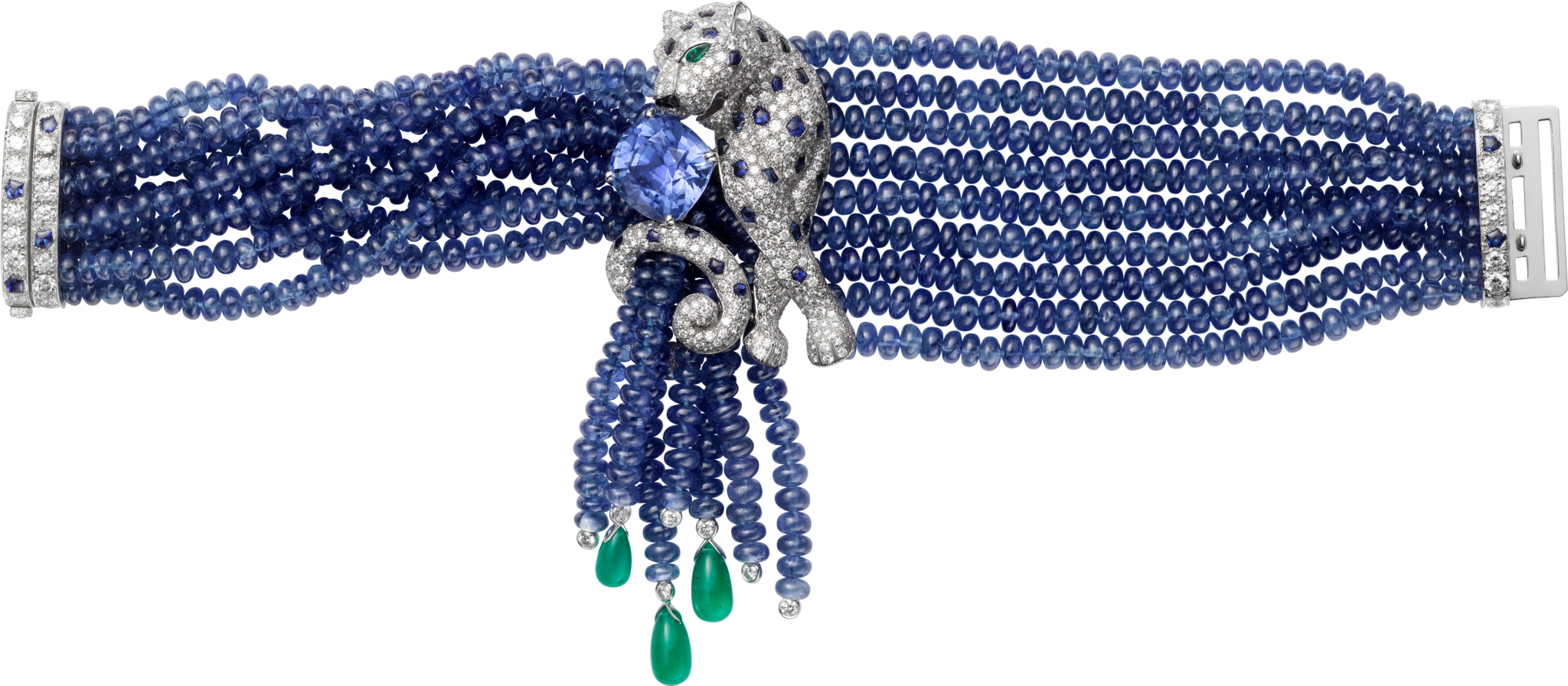 Panth&egrave;re de Cartier High Jewelry bracelet