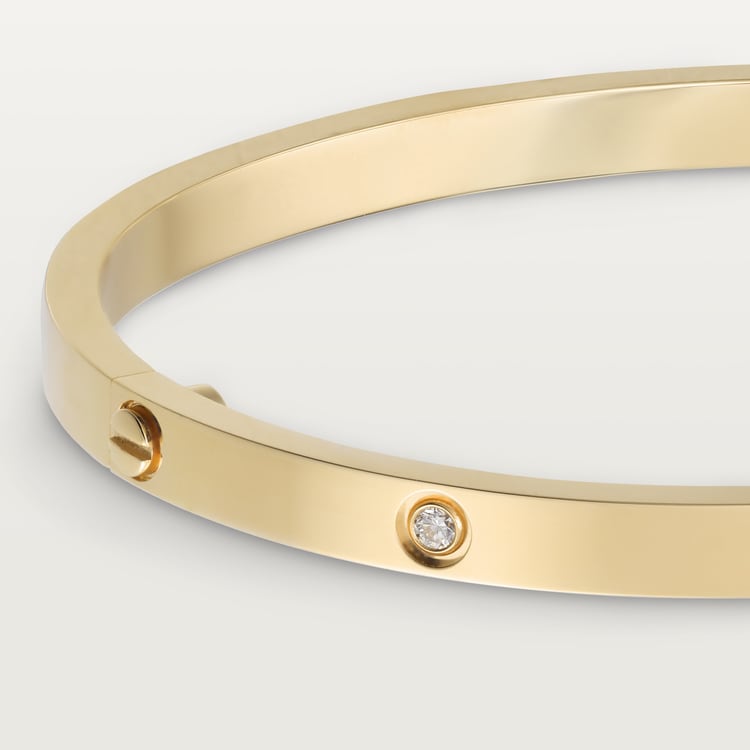 Cartier love bracelet 5 diamonds Clearance